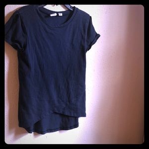 Blue Gap Kids Shirt with split sleeve.